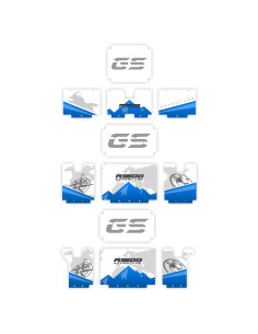 Suitcase Stickers per R 1200 GS ADV 2