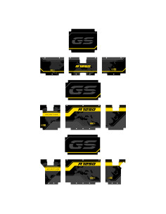 Suitcase Stickers per R 1250 GS ADV 2