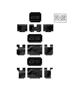 Suitcase Stickers per R 1250 GS ADV 2