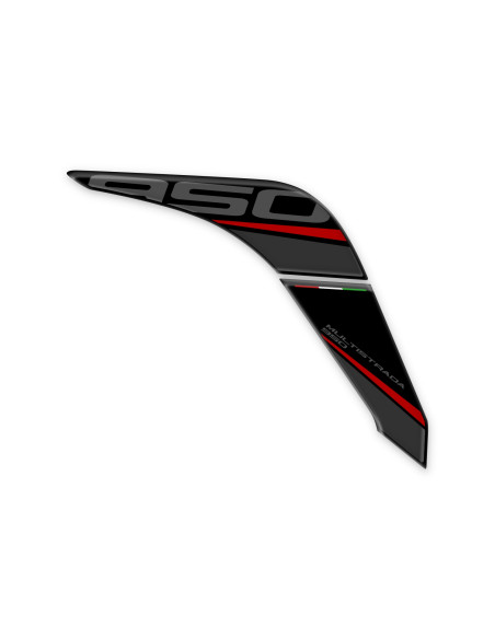Tank-Seitenaufkleber per Multistrada 950