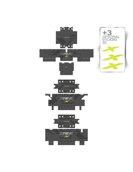Suitcase Stickers per TRK 702 X