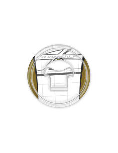 Fuel cap protection per Honda - XL700V Transalp 2