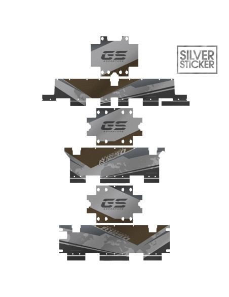 Suitcase Stickers per R 1250 GS ADV
