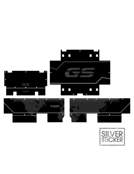 Suitcase Stickers per BMW - R 1250 GS ADV