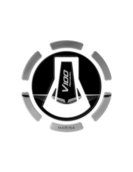 Protezione Tappo Benzina per Moto Guzzi - V 100 Mandello