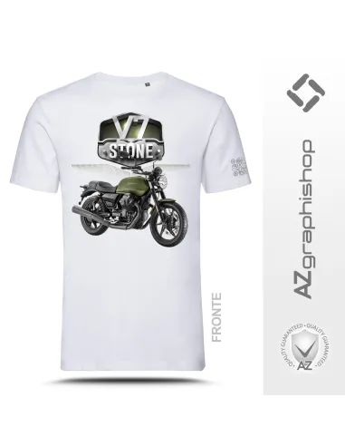 Camiseta per Moto Guzzi - V7 Stone