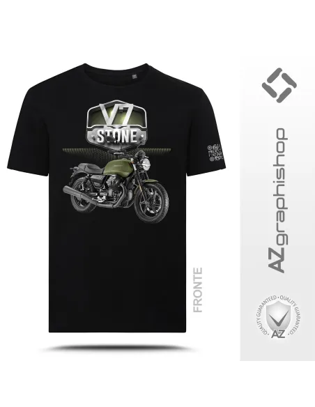 Camiseta per Moto Guzzi - V7 Stone
