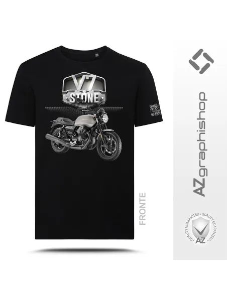 Camiseta per Moto Guzzi - V7 Stone