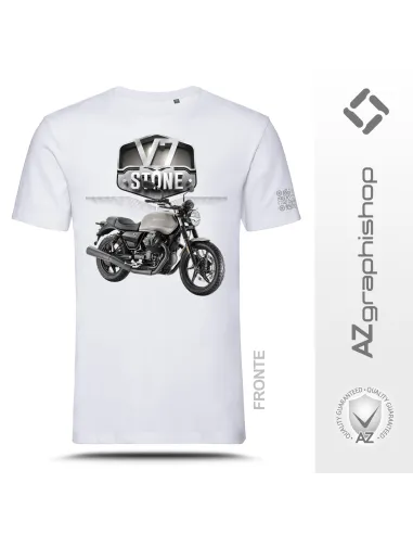 Camiseta per Moto Guzzi - V7 Stone