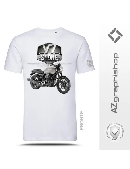 Camiseta per Moto Guzzi - V7 Stone