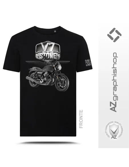 Camiseta per Moto Guzzi - V7 Stone