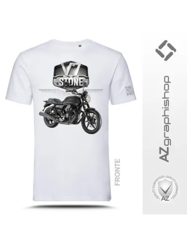 Camiseta per Moto Guzzi - V7 Stone