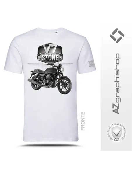 Camiseta per Moto Guzzi - V7 Stone