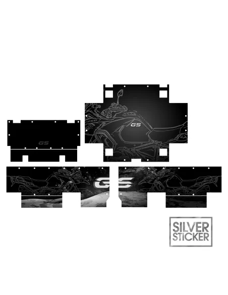 Suitcase Stickers per BMW - R 1250 GS ADV