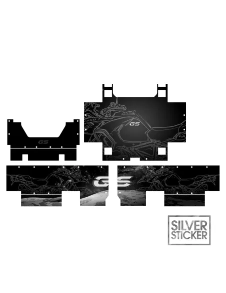 Suitcase Stickers per BMW - R 1250 GS ADV