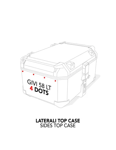 Suitcase Stickers per Honda - X-ADV 750