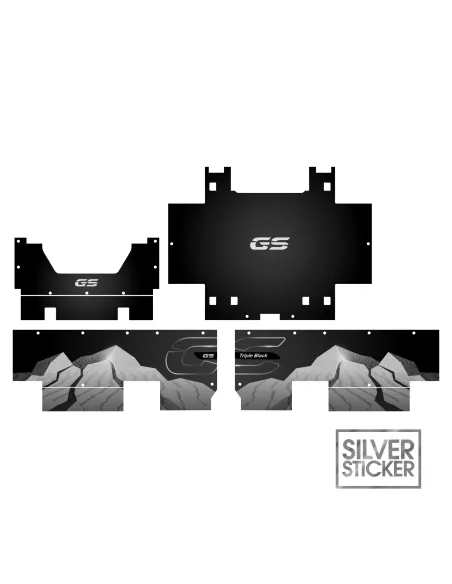 Suitcase Stickers per BMW - R 1250 GS ADV - R 1250 GS - R 1200 GS ADV - R 1200 GS
