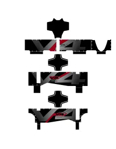 Suitcase Stickers per Ducati - Multistrada V4 S 2