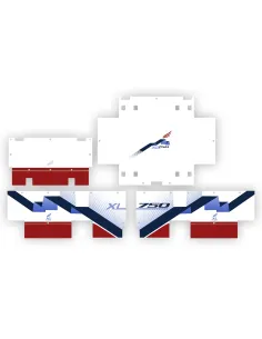 Suitcase Stickers per Honda - XL750 Transalp 2