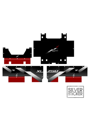 Suitcase Stickers per Honda - XL750 Transalp