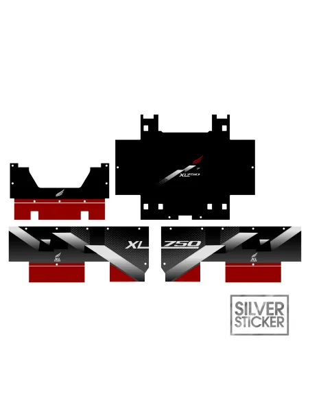 Suitcase Stickers per Honda - XL750 Transalp