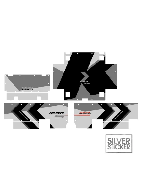 Suitcase Stickers per KTM - 1290 Super Adventure S
