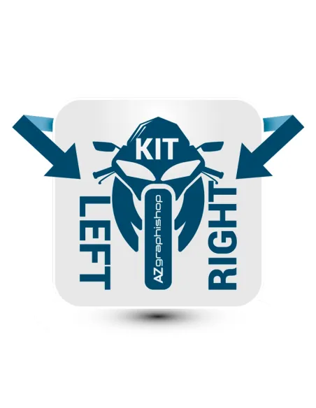 Side Tank Stickers per BMW - R 1300 GS ADV