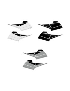 Side Tank Stickers per X-ADV 750