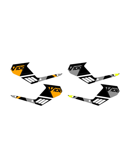 Side Tank Stickers per Stelvio V100