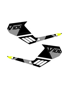 Adesivi Laterali Serbatoio per Stelvio V100 2