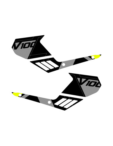 Adesivi Laterali Serbatoio per Stelvio V100