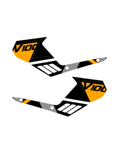 Adesivi Laterali Serbatoio per Stelvio V100 2