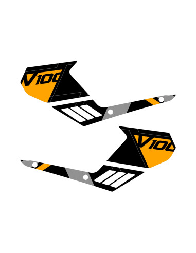 Pegatinas laterales per Stelvio V100
