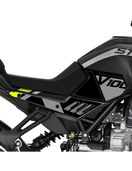 Adesivi Laterali Serbatoio per Stelvio V100