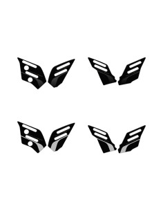 Heel protector stickers per Yamaha - Tracer 9 GT