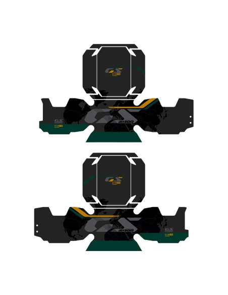 Suitcase Stickers per BMW - R 1300 GS ADV