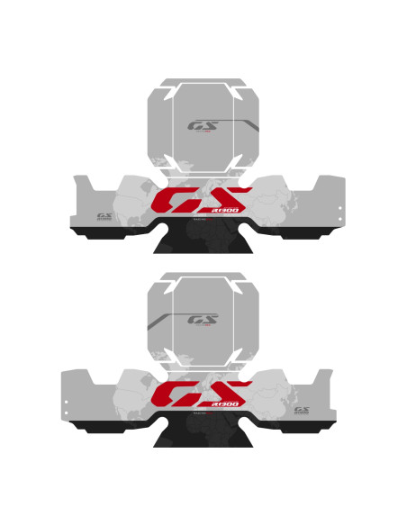 Suitcase Stickers per BMW - R 1300 GS ADV