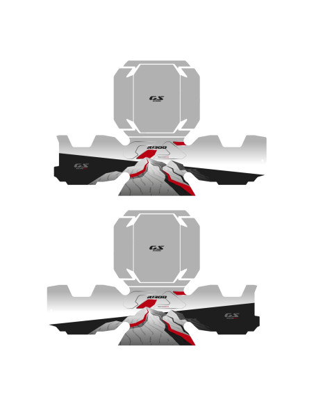 Adhesivos para maletas per BMW - Adesivi per BMW R 1300 GS ADV