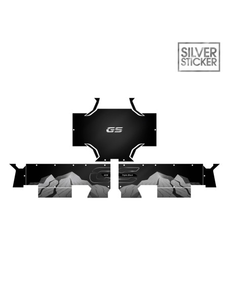 Suitcase Stickers per BMW - R 1250 GS ADV - R 1250 GS - R 1200 GS ADV - R 1200 GS