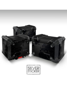 Kofferaufkleber für BMW R 1300 GS ADV ALU 3th model Triple Black PACK-VA3-FM-002