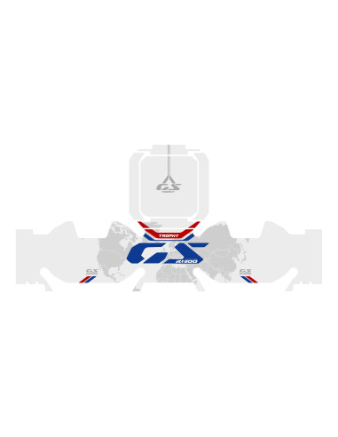 Suitcase Stickers per BMW - R 1300 GS ADV