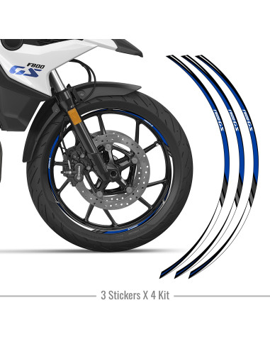 Rim Stickers per F 800 GS