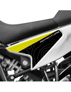 Under Saddle Plastic Stickers per Husqvarna - Norden 901 2