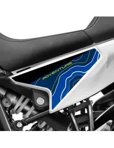 Under Saddle Plastic Stickers per Husqvarna - Norden 901 2