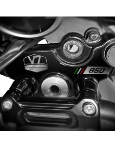 Pegatina de la placa de dirección per Moto Guzzi - V7 Centenario 2