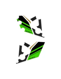 Heel protector stickers per Versys 1100