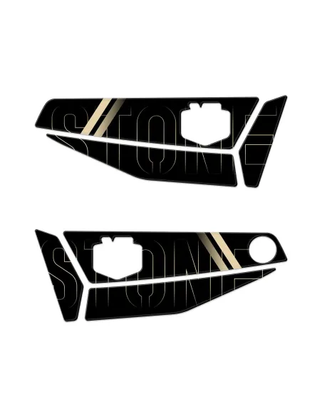 Saddle Panel Stickers per Moto Guzzi - V7 Stone