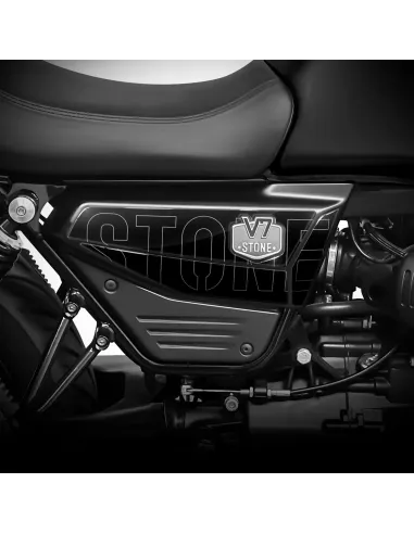 Saddle Panel Stickers per Moto Guzzi - V7 Stone