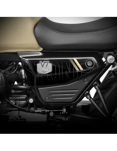 Unter dem Sitz Aufkleber per Moto Guzzi - V7 Stone