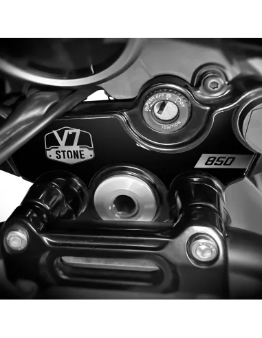  Steering Plate Sticker per Moto Guzzi - V7 Stone